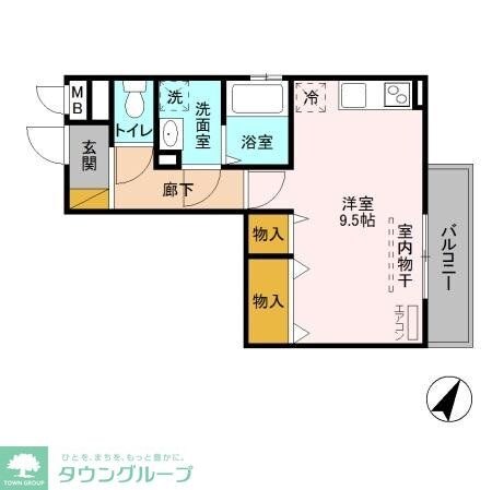 トロイメライの物件間取画像